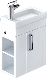 Iddis Мебель для ванной Torr 40 L подвесная белая – фотография-2